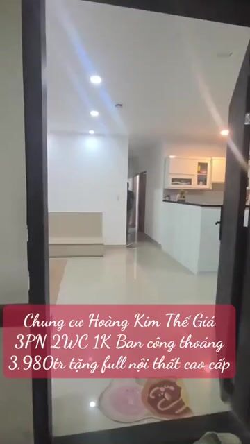 Bán căn hộ 3PN Chung cư Hoàng Kim thế Gia 