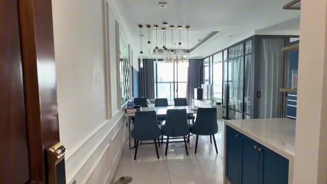 Cho thuê căn hộ Madison Q1, 3PN 2WC, ĐẦY ĐỦ NỘI THẤT. 
