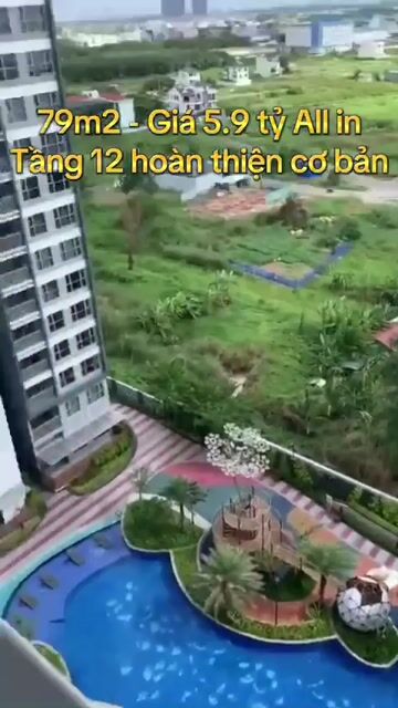 79m2 tầng 12 - Giá 5.9 tỷ all in - 2PN2WC hoàn thiện cơ bản Celesta Rise