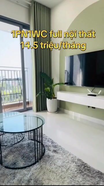 Cho thuê căn hộ 1PN1WC full nội thất - 14,5 triệu/tháng - Celesta Rise