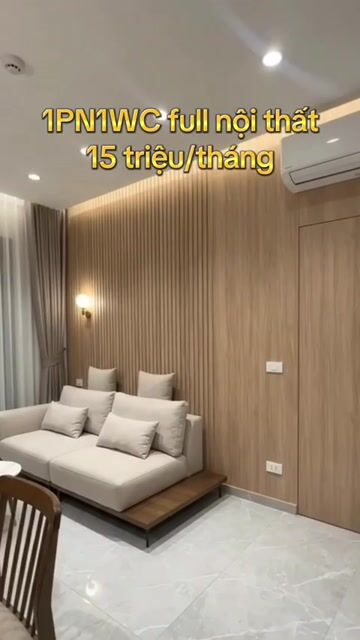Cho thuê 1PN1WC - Giá 15 triệu/tháng - Full nội thất Celesta Rise