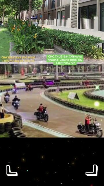 Cho thuê nhà phố văn phòng Global City,nội thất cơ bản và hiện đại 55 triệu/th